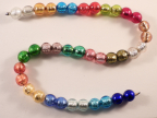 8MM Round Foil Beads